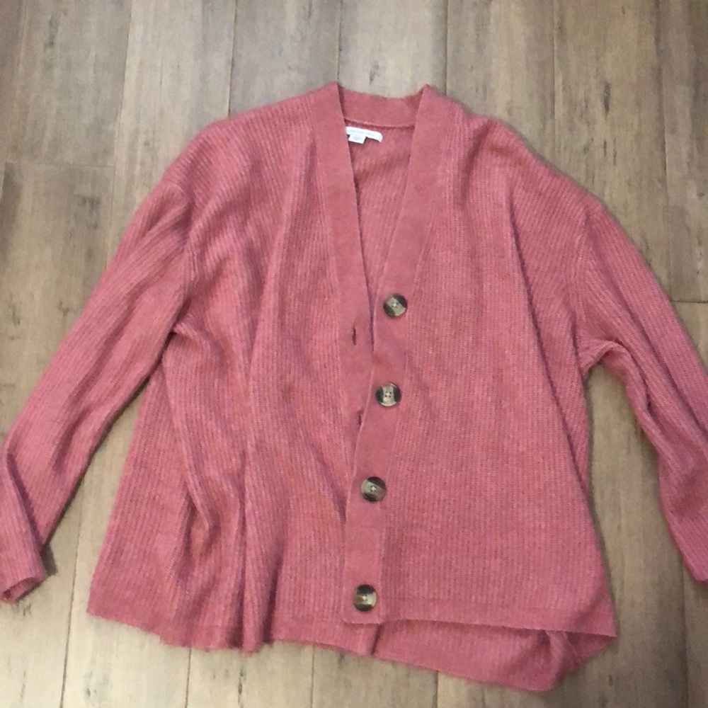 Pink American Eagle Cardigan